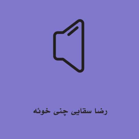 رضا سقایی چنی خوئه