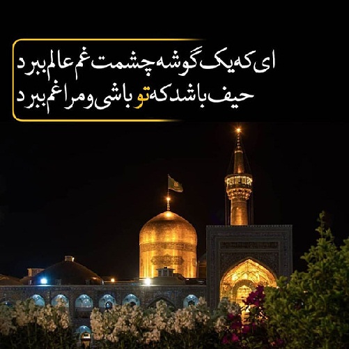 مداحی نور باشد سایه ای در پای دیوار شما حاج علی ملائکه